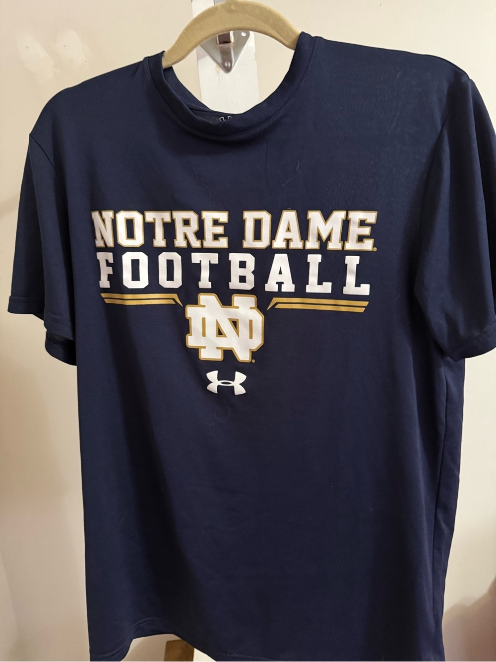 Under Armour Notre Dame Football Tee